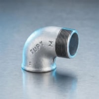 Cotovelo 90 Galvanizado Macho/Femea (01) 1/4 - Tupy