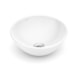 Cuba de Apoio 350mm Loft R1 Branco Cerâmica Redonda- Incepa