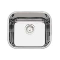 Cuba Embutir Inox Alto Brilho c/Válvula 40x34cm Tramontina