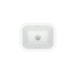 Cuba Sobrepor/Embutir Retangular 390x310mm Branco - Roca