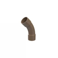 Curva 45° Soldavel 20mm Marrom Pvc - Tigre
