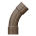 Curva 45° soldavel 25mm Marrom Pvc - Tigre
