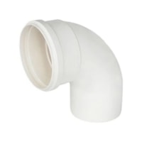Curva 90º Curta Para Esgoto 50mm Branco 96162 Plastubos
