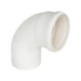 Curva 90º Curta Para Esgoto 50mm Branco 96162 Plastubos