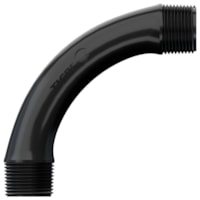 Curva Eletroduto Roscável 3/4 (B) Preto Pvc - Tigre