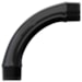 Curva Eletroduto Roscável 3/4 (B) Preto Pvc - Tigre