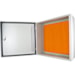CX P/MONTAGEM PAINEL  500X500X200MMM FUNDO LARANJA MEGA