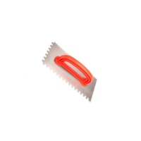 Desempenadeira dentada 26x12cm metálica Roma