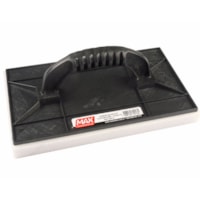 Desempenadeira Plástica Espuma Preta 15X26cm 29410 Max