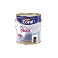 Direto no gesso 3,6 litros Coral
