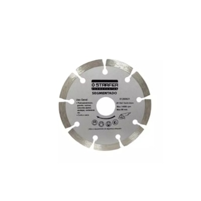 Disco CT diamant 110 mm x 7,5 x 22,2 mm  segmentado Starfer