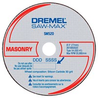 Disco De Corte Alvenaria Saw-Max Sm520 - Dremel - Referência: 2615s520nc