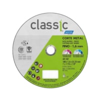 Disco De Corte Classic Aço Inox Ar102 180X1,6X22,23 Norton