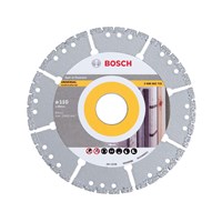 Disco de Corte Diamantado Segmentado Multimaterial 110 X 20 - Bosch - Referência: 2608602721