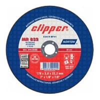 Disco de Corte Refratário Clipper MR832 178x3,0x22,23 Norton