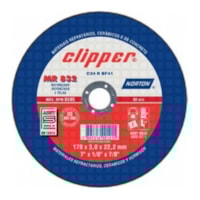 Disco De Corte Refratário Mr832 178 X 3,0 X 22,23 Clipper - Norton - Referência: 66252927067