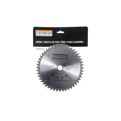 Disco de serra circular 200mm 48 Dentes 12810520 Starfer