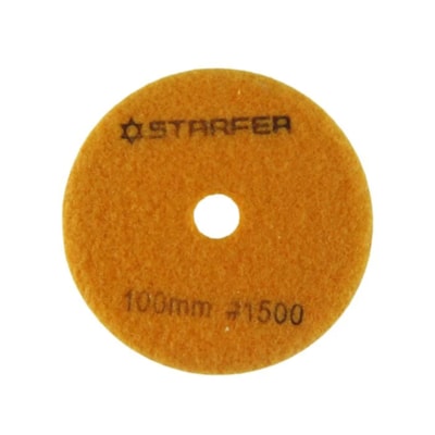 Disco diamantado velcro 100MM com 5 peças Starfer