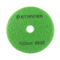 Disco Diamantado Velcro 100mm grao 800 com 5 peças Starfer