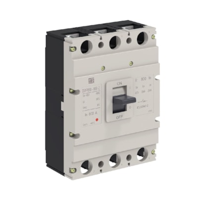 Disjuntor Caixa Moldada Trip 700A DWP800L-700-3 14256847 Weg
