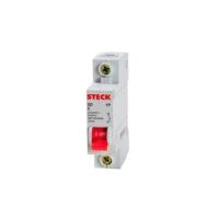Disjuntor Din Unipolar 50A Curva C Steck SD61C50A