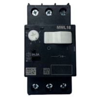 Disjuntor Motor  4,0-6,3A  MWL18-3-D063 50/60Hz Preto - WEG