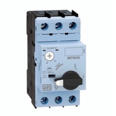 Disjuntor motor AZ (C) MPW40-3-D004 0,25-0,40A - Weg