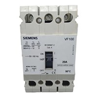 Disjuntor Tripolar 3VF2213-0FD41 3x20A Siemens