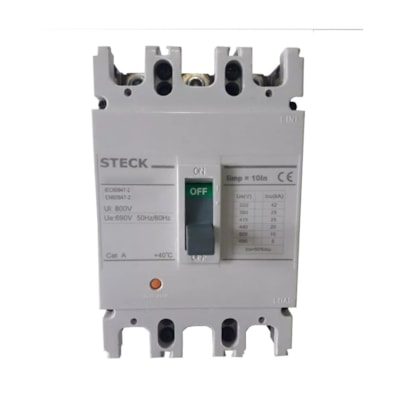 Disjuntor Tripolar Caixa Moldada 690V 1250A STECK - rEFERÊNCIA: SDJH1250