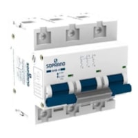 Disjuntor Tripolar Termoplástico DIN100A HII 10KA - Soprano