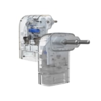 DPS Pocket Fit 2P 10A Transp. Proteção Contra Surtos Clamper