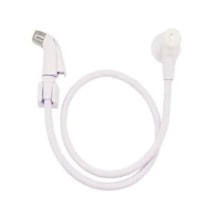Ducha Higienica Flexivel 1m Branca Abs 1/4v - Kelly Metais