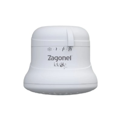 Ducha ideale plus 4 temperatura 6800W 220V branco Zagonel