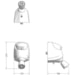 Ducha Jato 4Temp 6800W 220V 32A Branco Plastico - Lorenzetti