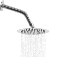 Ducha Special Plus até 70°C Redondo 6 Metal Cromado - Mebuki