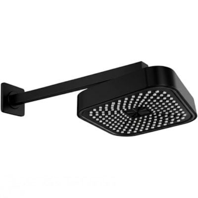 Ducha Special Plus Quadrada 6" Preto Fosco - Mebuki