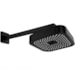 Ducha Special Plus Quadrada 6" Preto Fosco - Mebuki