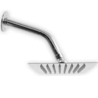 Ducha Special Plus Quadrada  Parede 6" Cromado - Mebuki