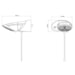 Ducha Turbo Termoplastico Branco 10A 5500W 127V - Lorenzetti