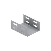 Emenda interna eletrocalha tipo U 100 x 50mm Perfil lider