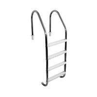 Escada Aço Inox 4 Degraus Em ABS - Sodramar - Referência: 000483