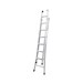 Escada De Alumínio Esticável 2x10 Degraus Ed110 Alulev