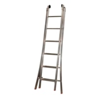 Escada De Alumínio Esticável 2X8 Degraus 2,70m 3/1 - Alulev