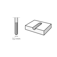 Escariador 1/8 polegadas 2615990385 - Dremel