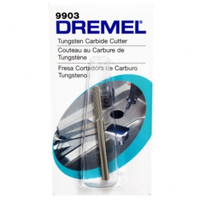 Escariador de Carbureto de Tungstênio 1/8 Polegada - Dremel - Referência: 2615009903