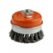 Escova Copo Trançada Vermelha De Aço 65 x 14mm - Starfer