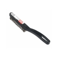 Escova de Aço Com Cabo Plástico Preto 415310 Max Metalurgica