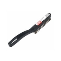 Escova de Aço Com Cabo Plástico Preto 415310 Max Metalurgica