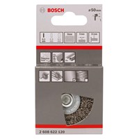 Escova de Aço Inox Fio 0,20mm 50X15mm Bosch 2608622120