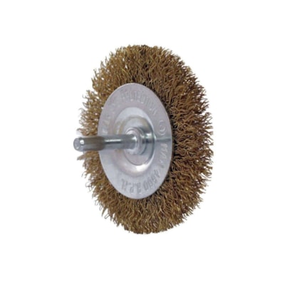 Escova mini com haste de latão 50x0,8 usitec Ropan